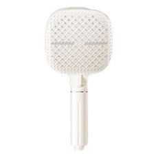 浴室四檔增壓手持花灑大面板過濾濾芯家用噴槍淋浴蓬蓮頭, 1個, 手持花灑, 柔霧白