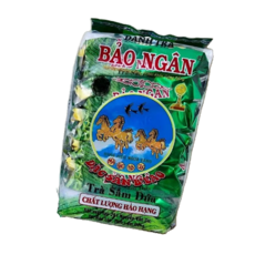 베트남판단잎차 BAO NGAN 우유맛 판단잎 블랜딩 어린잎 녹차 소분포장 420g 베트남기념품 선물, 1세트, 1개입