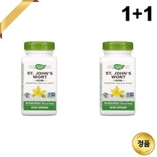 1+1 네이처스웨이 세인트존스워트 추출물 350mg 180 베지캡슐 비건 성요한풀 미네랄, 180정