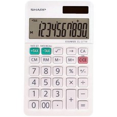 Sharp EL377WB EL-377WB 대형 포켓 계산기 10자리 LCD113638