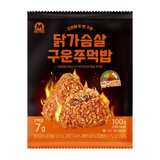 미트리 닭가슴살 구운 03_닭가슴살 주먹밥 전주비빔 100g 12팩, 12개