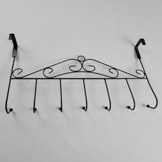 7구 문걸이 도어행거 블랙, 1개, 벤타샵상품선택