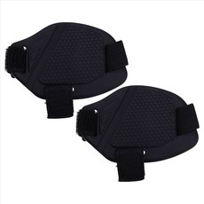 오토바이 기어 시프트 슈 커버 패드 벌집 안티 스키드 상단 보호 기어 시프트 슈 커버, 하나의 크기, 검은색