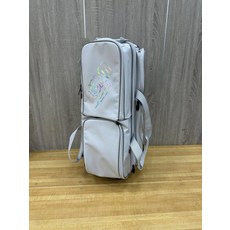 Storm 保齡球袋，3球，34x45x78cm，黑色/白色, 霧白, 1個