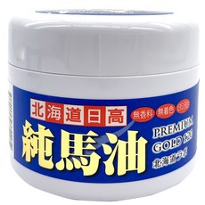 北海道金日高純馬油Premium GOLD 120 深層滋潤保濕 無添加溫和配方, 1個, 120ml
