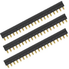 소켓 HF41F-1Z-C2 나사 단자 및 스프링 장착 링커 커넥터 쇼트 피스 연결 3 PCS에 적합한 전자기 릴레이 점퍼 범용, 3 Black Jumpers