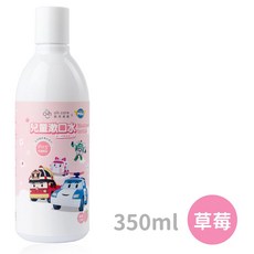 oh care 歐克威爾 兒童漱口水 草莓口味 350ml, 1瓶
