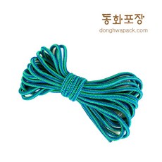 [동화포장] 그린탄력로프바 로프고무줄바 원형고무줄바 화물차 자전거 오토바이 고무줄바 5mmx8M, 1개, 그린