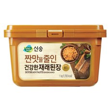 신송 짠맛을 줄인 건강한 재래된장, 1kg, 1개