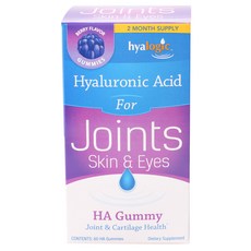 hyalogic 海亞智 玻尿酸軟糖 莓果風味 無麩質, 1盒, 60顆, 1盒
