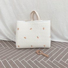 돗투돗X마롤로뜨 누빔 휴대용 소프트 아기매트 어린이집 낮잠이불 여름낮잠이불, 휴대용소프트쿨매트_캐롯로뜨, 1개