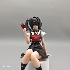 【現 貨】【抱漫閣】主播女孩重度依賴 超絶最可愛天使醬 小坐糖糖手辦模型擺件, 糖糖坐姿, 1個