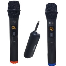BSD 無線麥克風 輕巧型 高音質 家庭KTV歡唱組, 黑色, BA-7300
