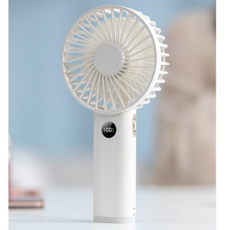 라워스 초저음량 강력바람 100단조절 손선풍기, 퓨어화이트, LWS401