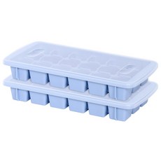 얼음트레이 얼음틀 얼음통 아이스트레이 블루 2P, 2개