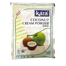 Kara 椰漿粉，即溶椰奶，方便烹飪，濃郁熱帶風味，烘焙甜點飲品皆宜, 50g, 1個