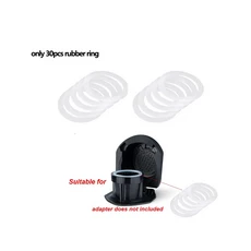돌체 구스토 커피 어댑터용 고무 O링 액세서리 10 -50 개, 09 30pcs ring capsule A