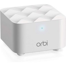 NETGEAR 오르비 메시 WiFi 확장 위성 라우터와 호환 최대 1500평방피트 지원 속도 1.2Gbps RBS10 RBS10100NAS 재생품