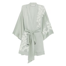 카린길슨 레이스 디테일 가운