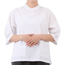 만덕몰 남녀공용 30수 7부 자수 티 or 바지(개별상품) 절복 법복 생활한복