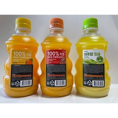 제주랑 한라봉 100%착즙 감귤주스 320ml 20개