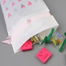 매일발견 하트 포장봉투 캔디포장지