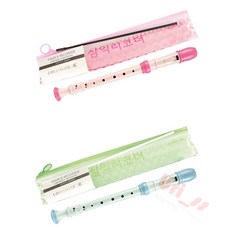 우리상회 삼익악기 소프라노 리코더 G 교재용, 그린