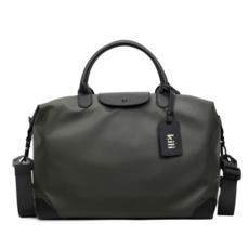 大容量出差行李袋外出通勤收納旅行包韓版時尚瑜伽健身包, 军绿