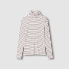 JAJU 여 발열온감 소프트 립 터틀넥 티셔츠 J115401006078 549916