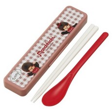 도모아 세키구치 몬치치 오리지널 젓가락수저 콤비세트 18cm, 1개, 상세페이지 참조