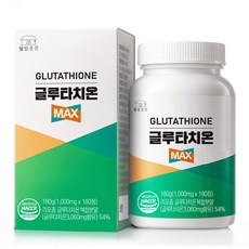 글루타치온 MAX 6개월분 1000mg x 180정 리포좀 식약청 HACCP 인증, 1개