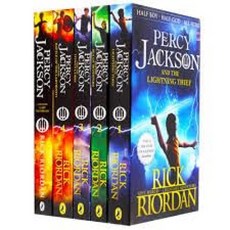 MindQuest Press Percy Jackson and the Olympians 5 Book Boxed Set: The Lightning Thief Sea of Mons