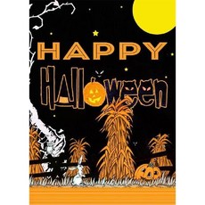 할로윈 마녀 호박 그림 포스터 캔버스 팝아트 액자 홈데코 레트로 클래식 빈티지 유니크 감성, K