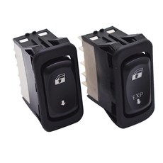 운전석 및 조수석 창문 스위치 프레드라이너 콜럼비아 센추리 2001-2011용 차량용 전원 푸시 버튼 교체 A0630769008 A0630769027 USA, 운전석 및 조수석 창문 스위치 프레드라이너 콜럼비아 센