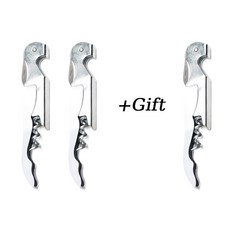 가정용 와인 오프너 1개 다기능 3개 가족 축제 맥주 파티 오프너, White 3pcs