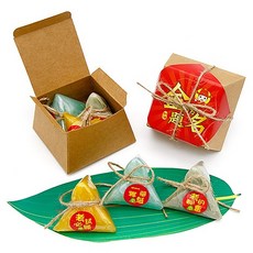 FlowerSP 金榜題名粽子手工香皂禮盒 送考生 考試祝福, 1個, 貼紙款式及香皂顏色皆隨機出貨,超過24組 請選黑貓宅急便