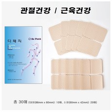 참그루 더패치 원적외선 근육관절 패치 냄새없는 패치 30매입, 1개