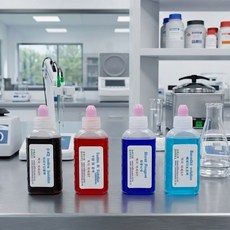 영양소검출시약세트 / 영양소검출용액세트 (4종x60ml) / 영양소검출실험 aco-ysg1, 1개