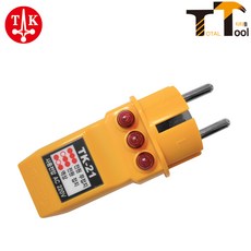 태광테스터 콘센트접지테스트 TK21 접지테스터기 접지유무확인, 1개