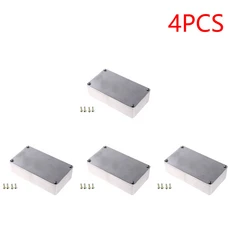 1-5PCS 1590B 기타 효과 인클로저 (나사 포함) 알루미늄 페달 교체 내구성 악기 키트, 03 4 PCS, 01 China Mainland, 03 4 Pcs