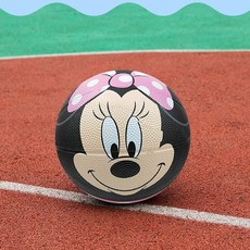 兒童橡膠籃球 運動玩具 幼兒園遊戲皮球 冰雪奇緣2 蜘蛛人卡通拍拍球 交換禮物 便宜玩具, 1個, 三號米妮大頭