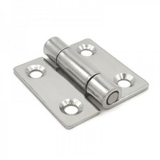 아이베란다 스텐 소가구 경첩 가구철물 실버 2T, 1개