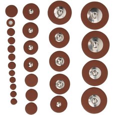 색소폰 부품 액세서리 비니텐테팀 패드 28개 교체팩 브라운 양가죽 B 플랫 모던 스타일 래커 마감, 색소폰 부품 액세서리 비니텐테팀 패드 28개 교체팩 브