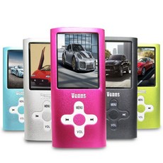 Venus輕薄十字插卡1.8吋彩色螢幕 MP4隨身聽(加32G記憶卡)(附6大好禮), 銀色, DW