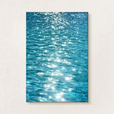 시원한 힐링 바다 파도 윤슬 그림 캔버스 액자 돈 들어오는 모던 거실 풍수 인테리어 [더아트컴퍼니], 7. 크리스탈 바다
