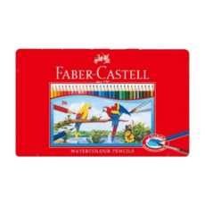 德國輝柏 Faber-Castell 水性色鉛筆組，36色, 1個, 115913 12色 水性色鉛筆