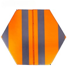 육각형 자충매트 자동충전 캠핑용 휴대 매트, 육각 에어매트 대형 그린 3cm