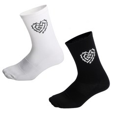 긱보드 체인하트 자전거 양말 2p, 1개