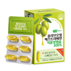 뉴트라팜 올리브오일 캡슐 엑스트라버진 100%, 1개, 30정