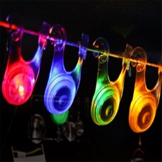 해돋이 LED 스트링가드 텐트줄걸림방지조명, 레드